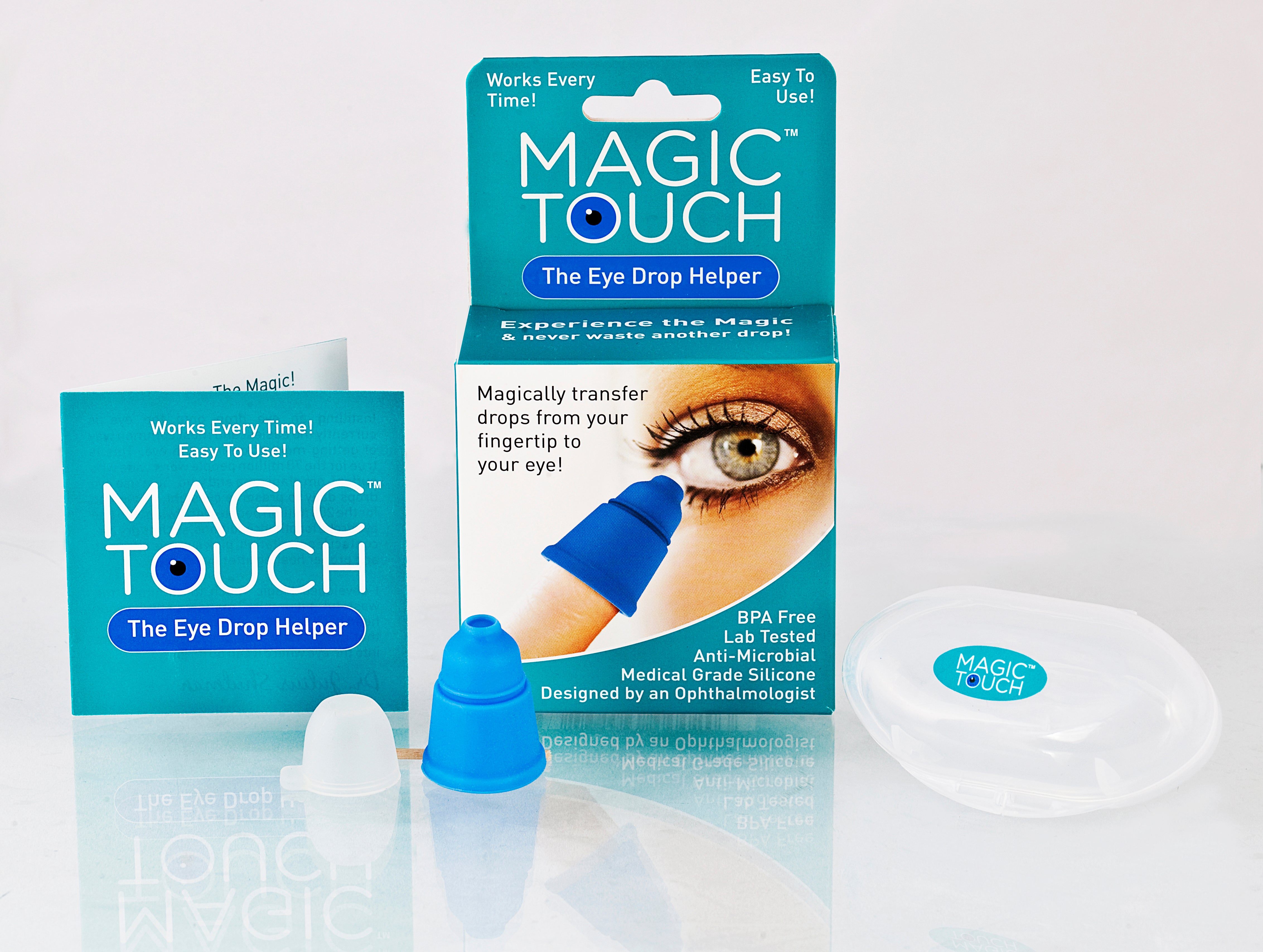 2 Magic Touch Eye Drop Applicators 2nd unit 50% off!